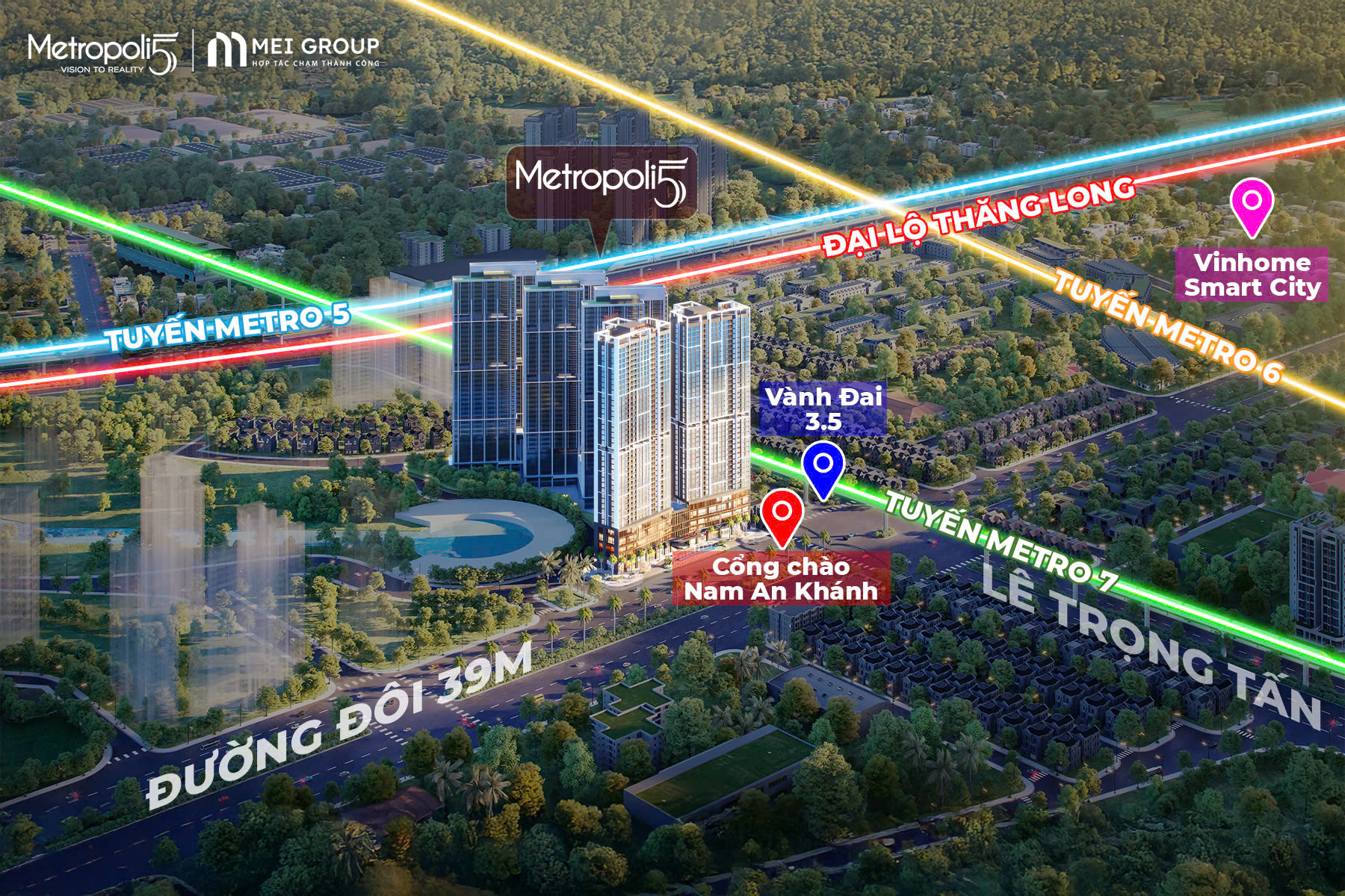 vị trí metropoli5