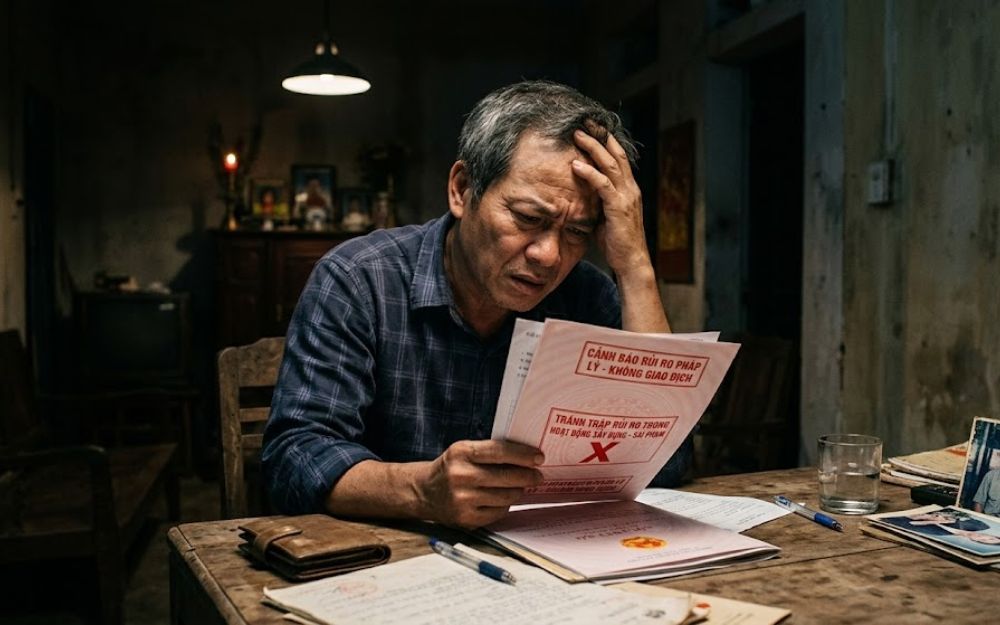 Rủi ro khi mua bất động sản không rõ pháp lý