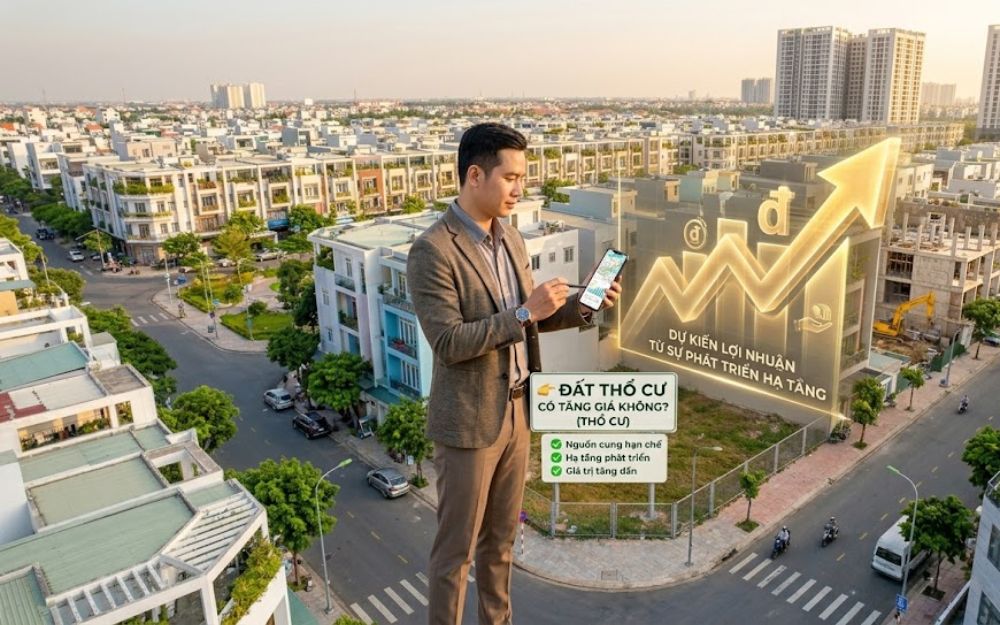 Lựa chọn đầu tư bất động sản đất thổ cư hiệu quả